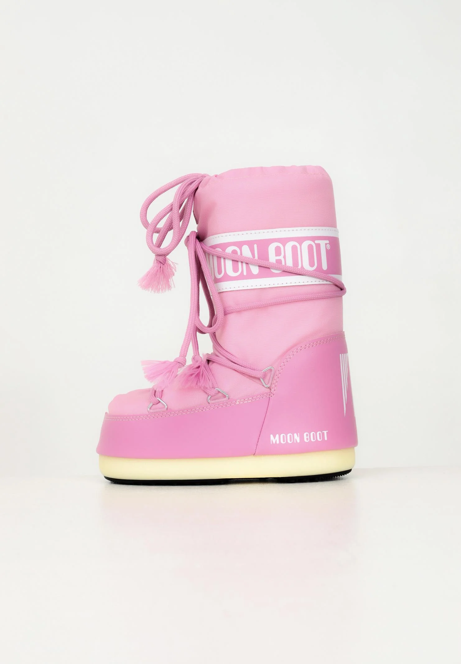 Image of MOON BOOT Stivali da neve ICON rosa da neonato