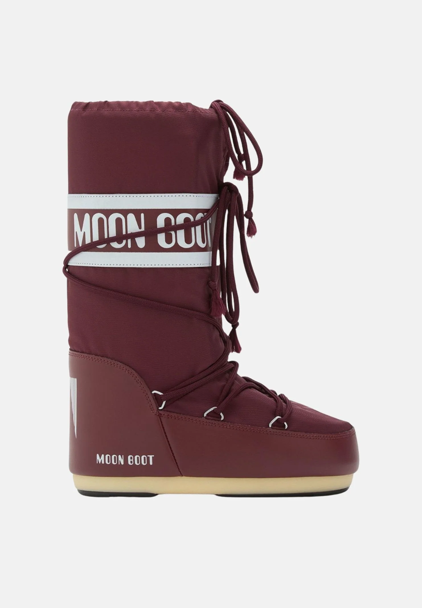 Image of MOON BOOT Stivali da neve ICON bordeaux per uomo e donna