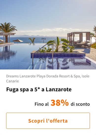 Fuga spa a 5* a Lanzarote