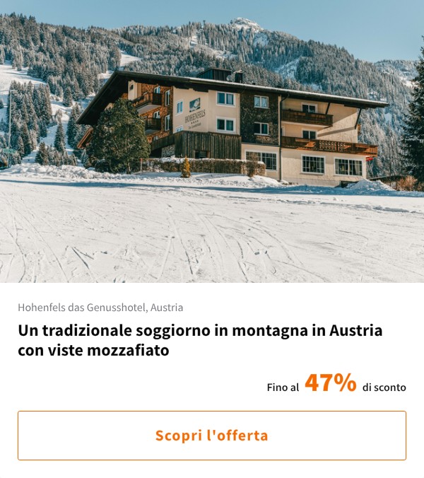 Un tradizionale soggiorno in montagna in Austria con viste mozzafiato