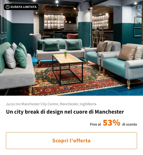 Un city break di design nel cuore di Manchester