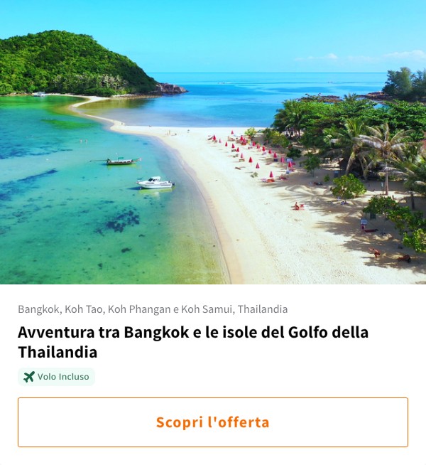 Avventura tra Bangkok e le isole del Golfo della Thailandia