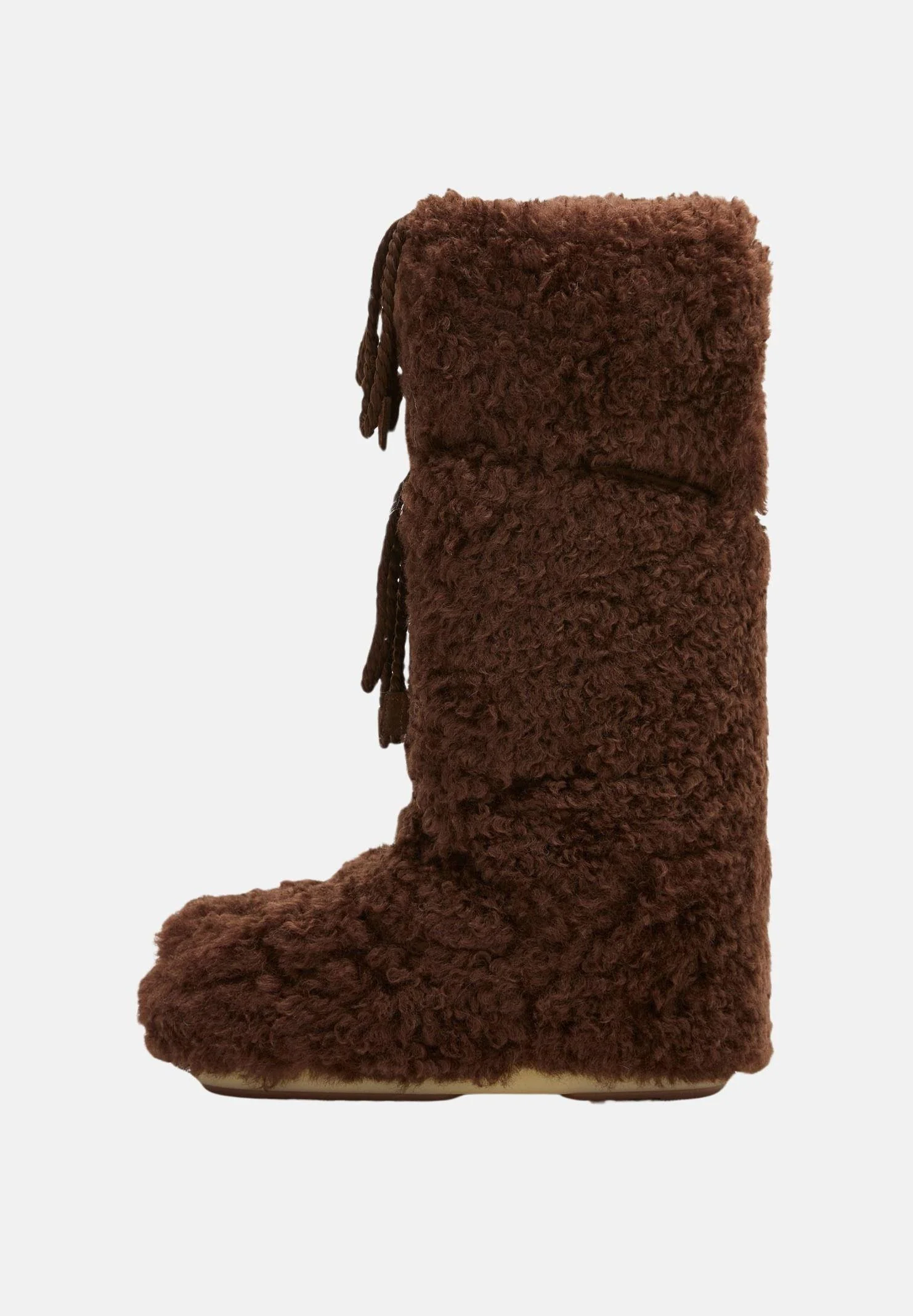 Image of MOON BOOT Stivali da neve ICON CURLY EXTRA marroni da donna