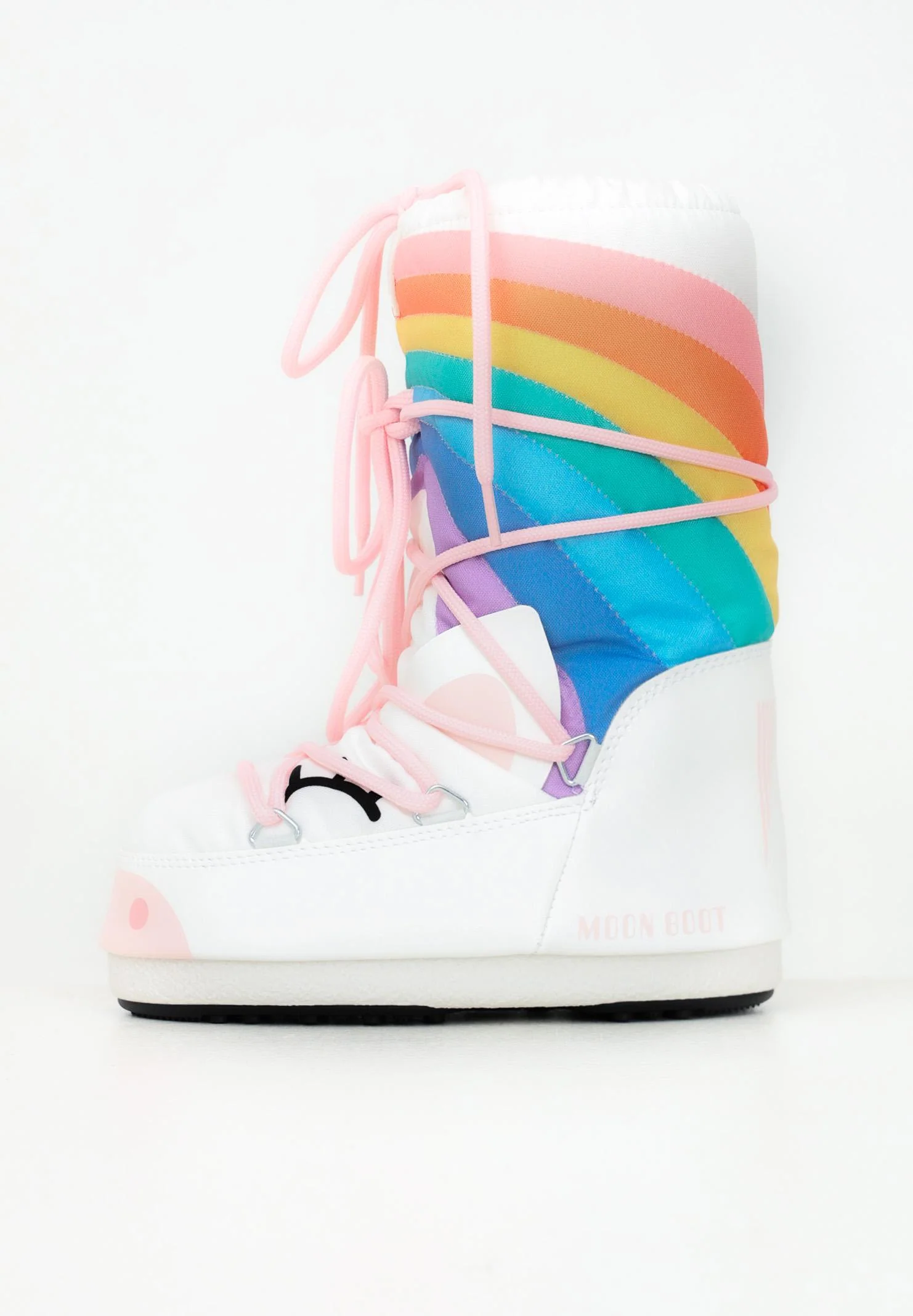 Image of MOON BOOT Stivale da neve ICON UNICORN bianco da bambina