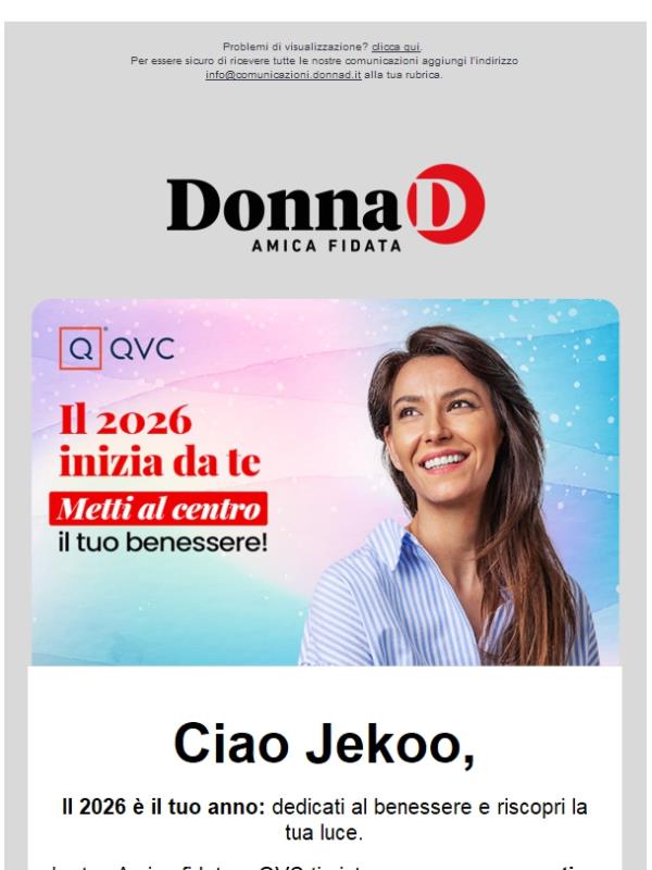 Il 2026 è il tuo anno di benessere!