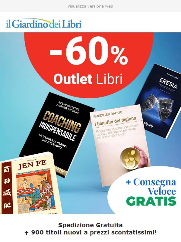 Spedizione GRATIS + incredibile SCONTO del 60% su 900 libri. C'è il tuo?