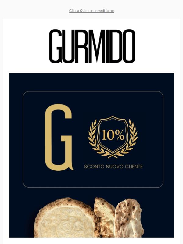 10% Sconto sul tuo primo ordine