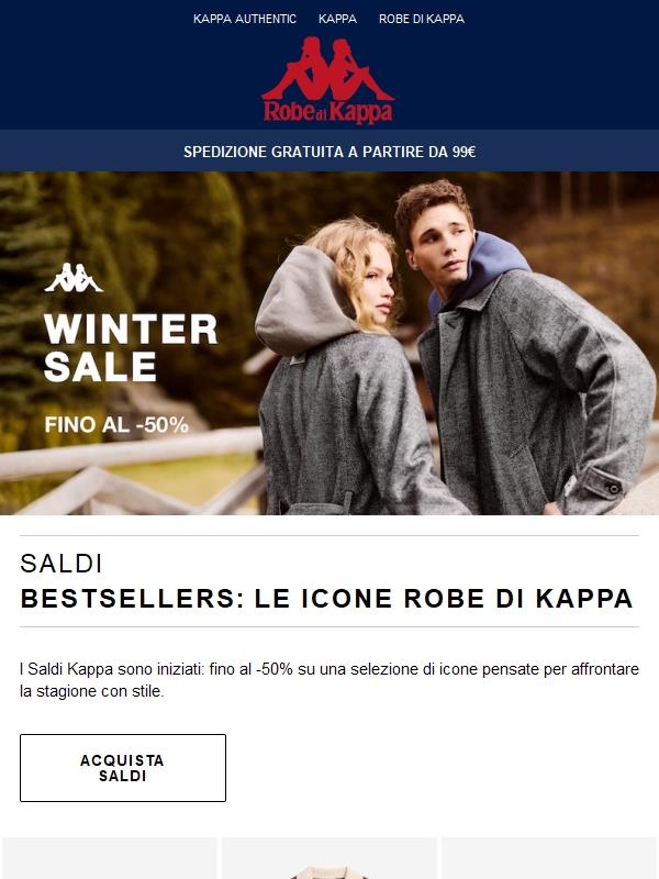 Winter Sale Kappa: fino al -50%