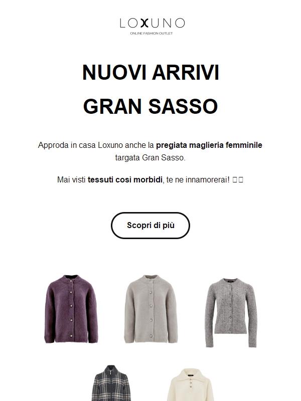 Novità Gran Sasso in casa Loxuno.