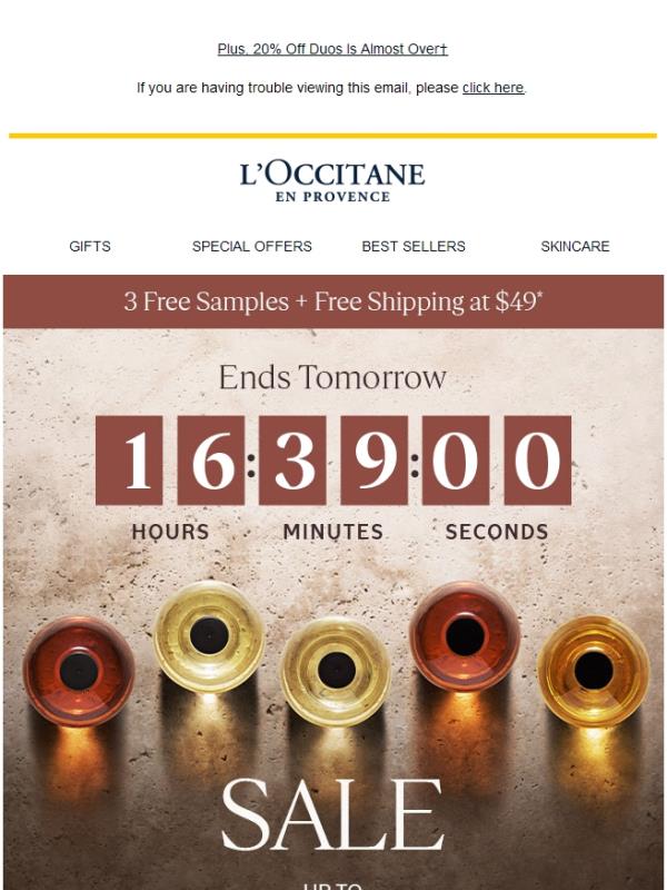 Up to 40% Off Ends Tomorrow 🕒