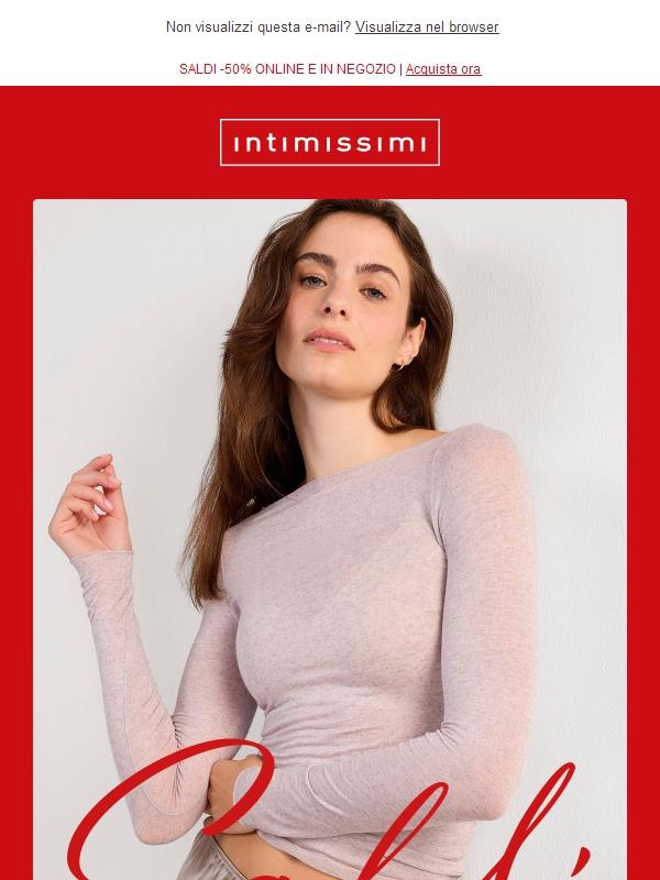 SALDI Maglie per l'inverno al -50%!