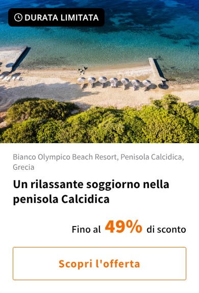 Un rilassante soggiorno nella penisola Calcidica