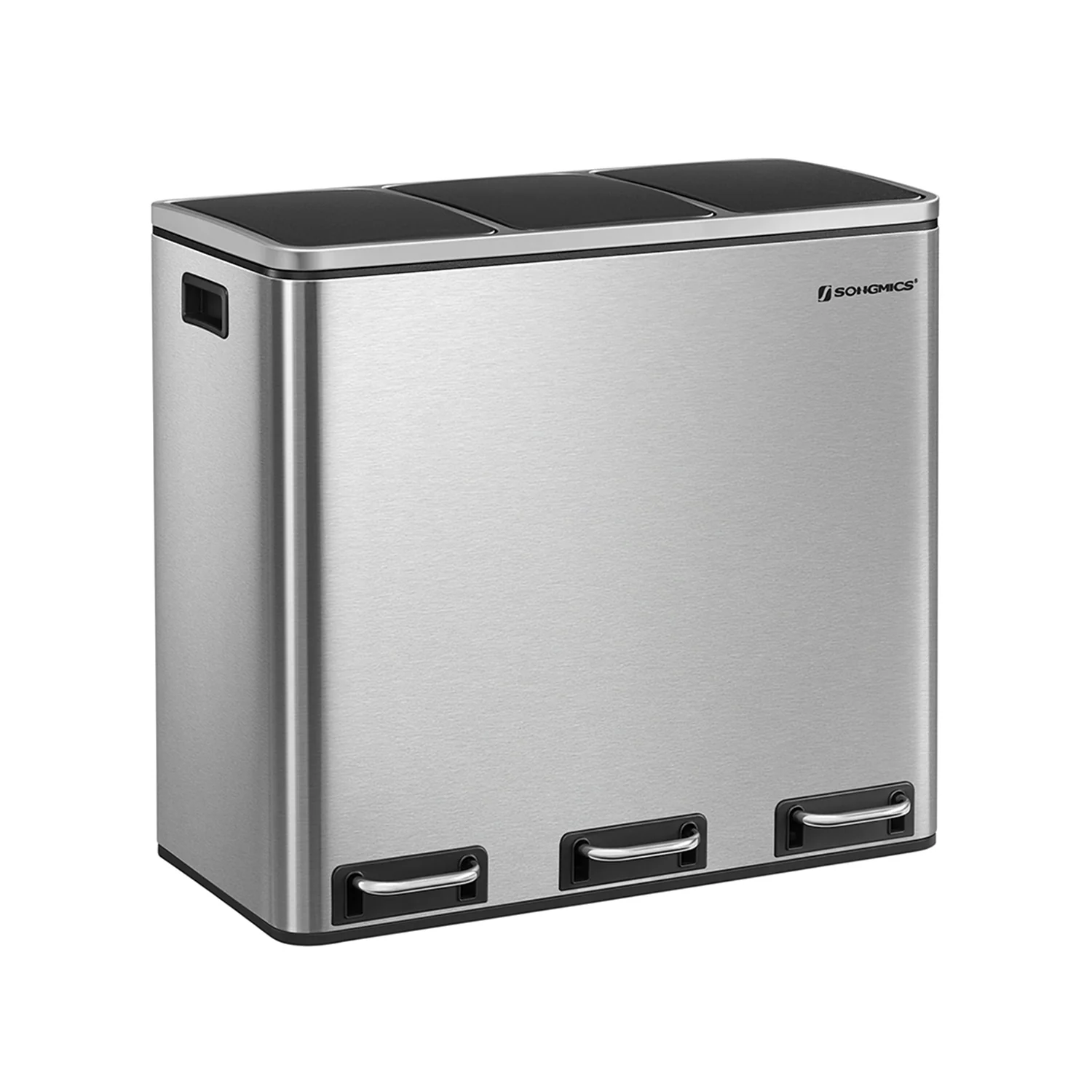 Image of Pattumiera Differenziata per Riciclaggio con Coperchi a Chiusura Morbida