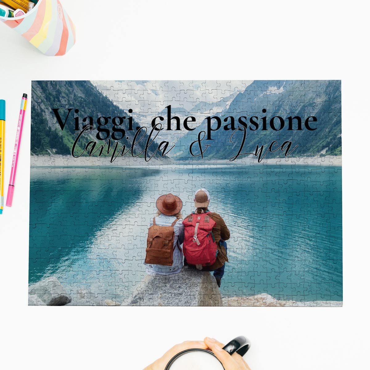 Image of Puzzle Personalizzato con Foto e Testo