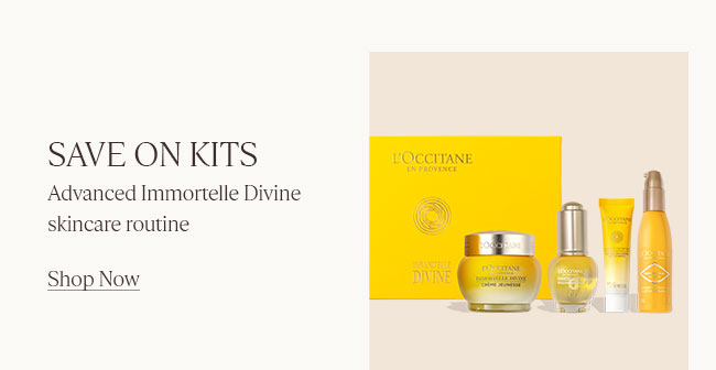 SAVE ON KITS | ADVANCED IMMORTELLE DIVINE SKINCARE ROUTINE | SHOP NOW