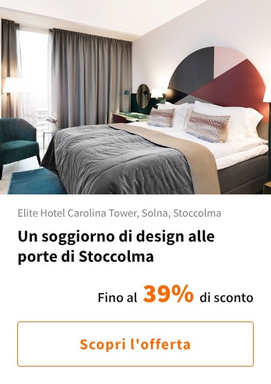 Un soggiorno di design alle porte di Stoccolma