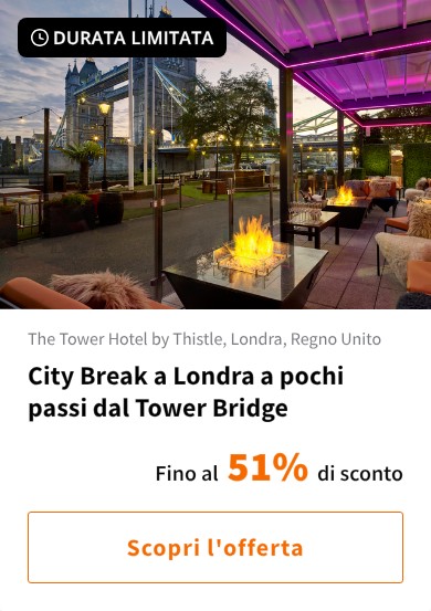 City Break a Londra a pochi passi dal Tower Bridge