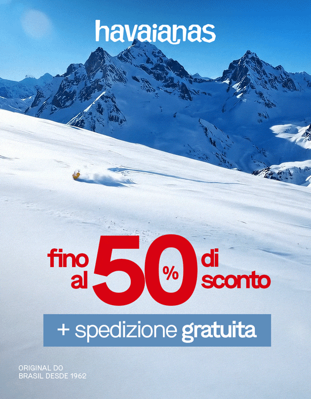 Fino al 50% di sconto + spedizione gratuita