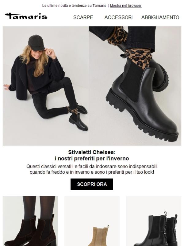 Stivaletti Chelsea: i nostri preferiti per l'inverno ❄️