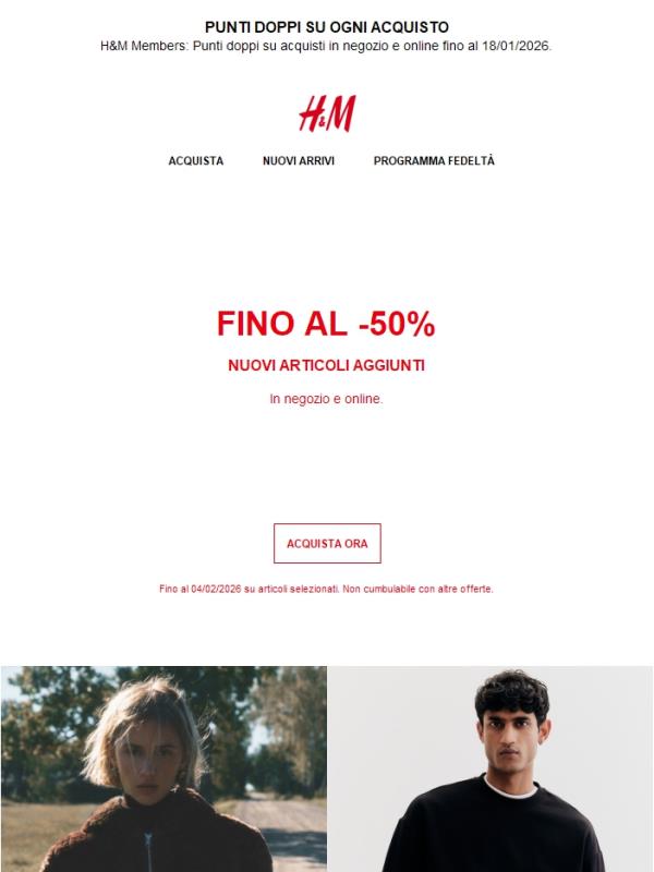 Fino al -50% | Saldi