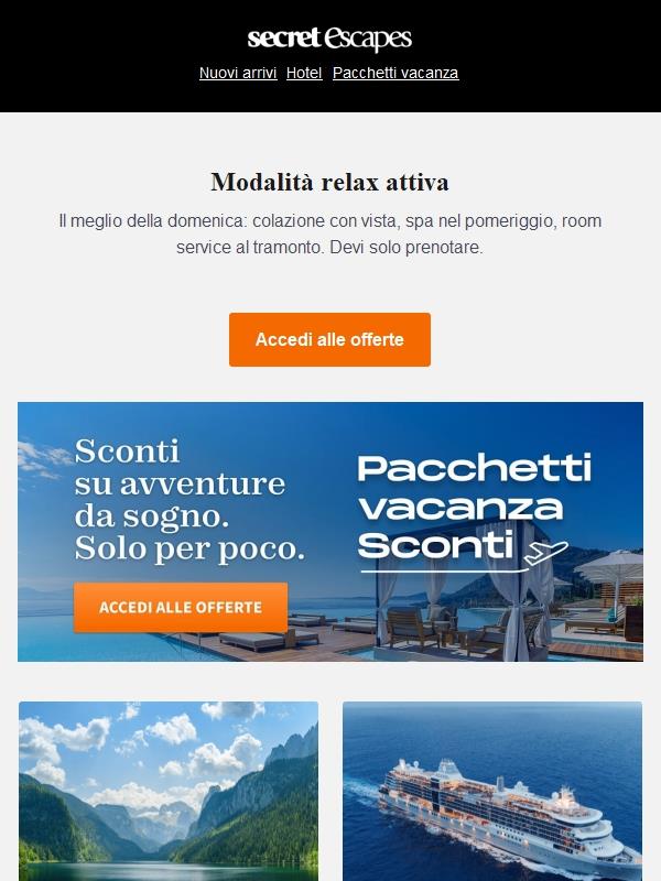 Italia: le offerte della domenica