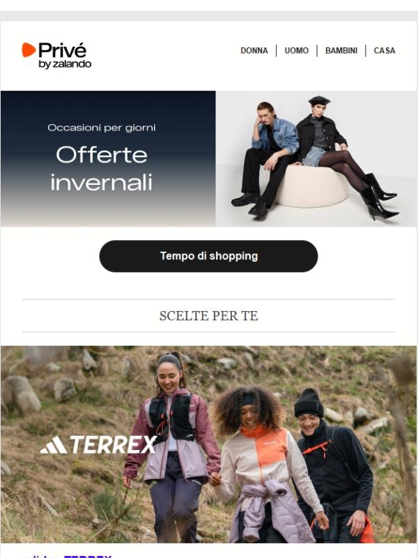 Acquista Adidas Terrex & Michael Kors in offerta fino al 75%*