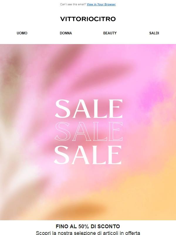 Saldi Invernali: Fino al 50% di Sconto!