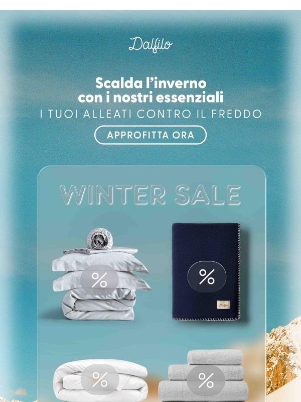 🧶 Fino al -25% sugli alleati per l’inverno