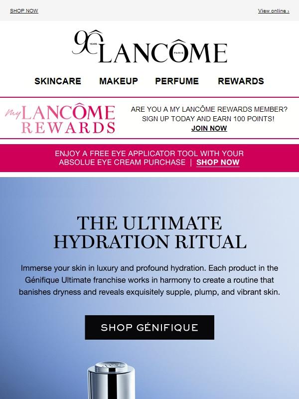 Experience Ultimate Hydration with Génifique
