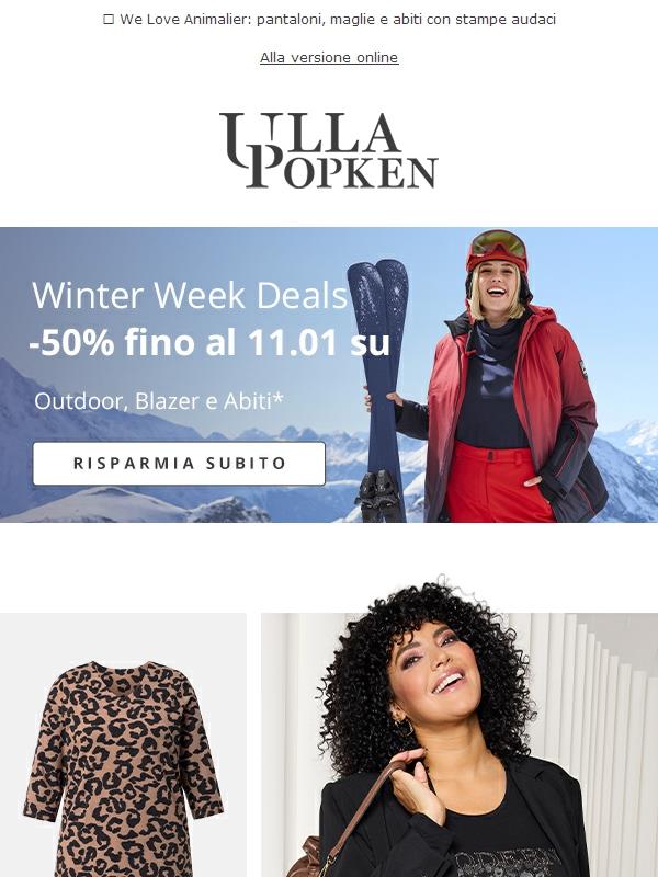 Trend Pieces: fino a -50% su outdoor, Blazer e Abiti