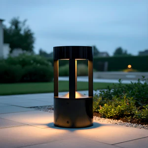 Faro LED per esterni "San Luis" 30 cm 10 W 220 V CA 3000ºK Nero