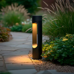 Fanale LED per esterni "Corona" 40 cm 10 W 220 V CA 3000 °K Nero