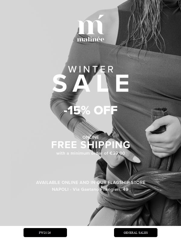 -15% OFF on FW Collection