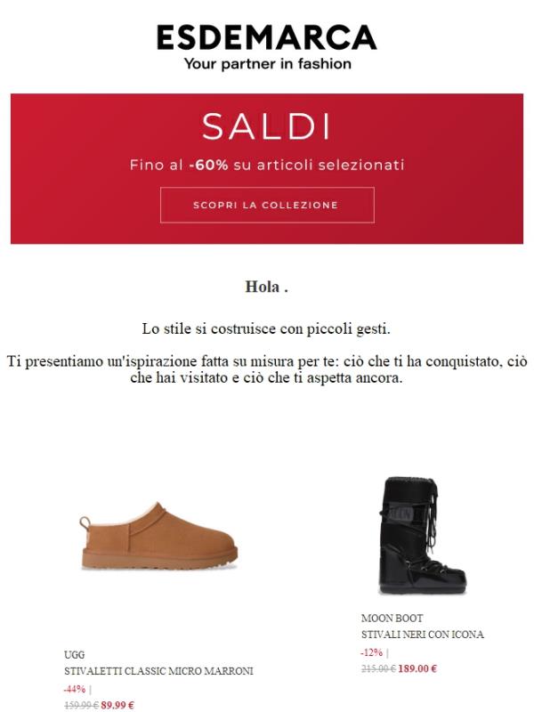 , prodotti consigliati per te