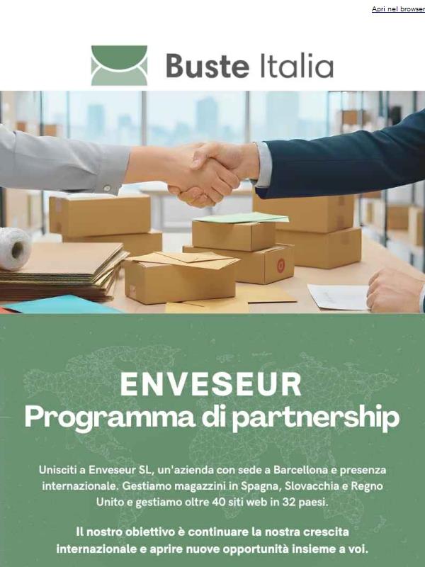 🤝 Vuoi guadagnare 50€ collaborando con Enveseur?
