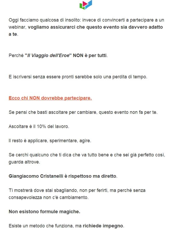 Leggi questo prima di iscriverti