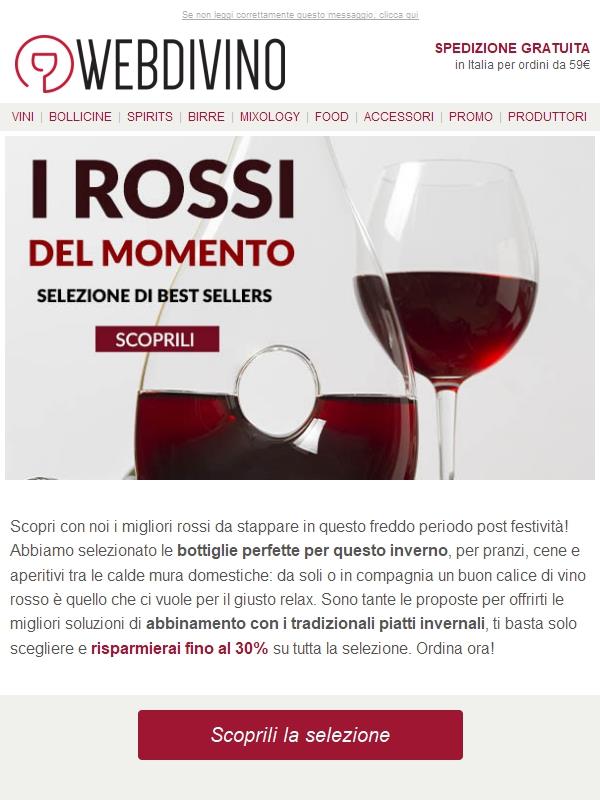 I rossi del momento 🍷 Selezione FINO AL -30%
