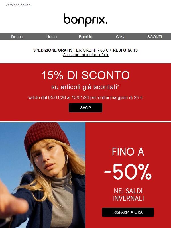 SALDI SALDI SALDI | Nuovi arrivi