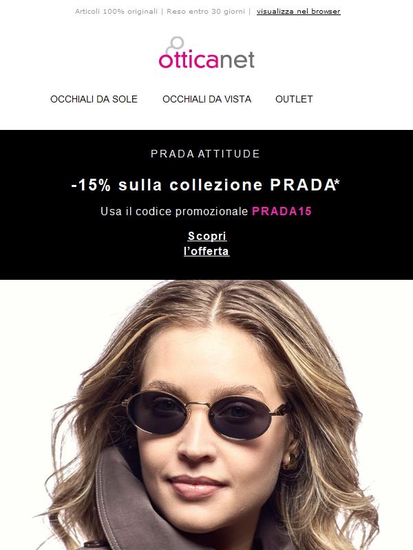 PRADA Week 🕶️ Extra -15% per soli 7 giorni