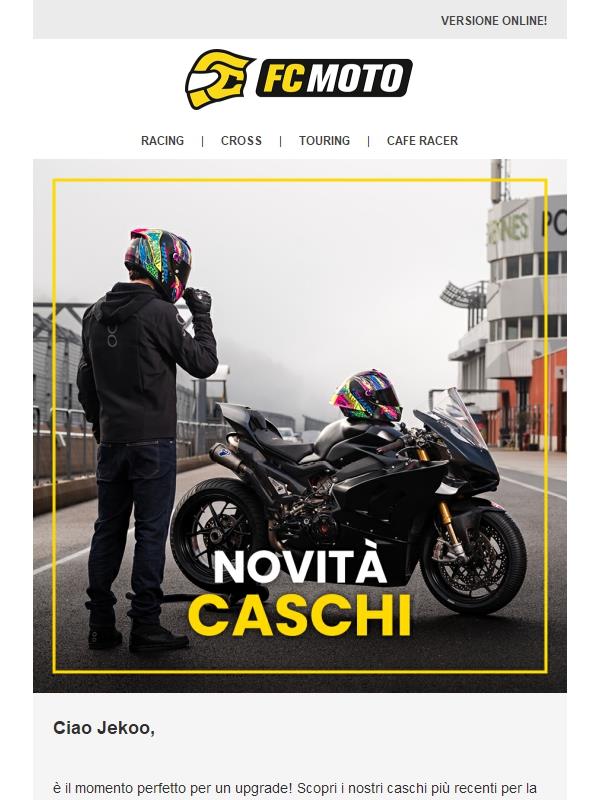 🚀 Novità caschi