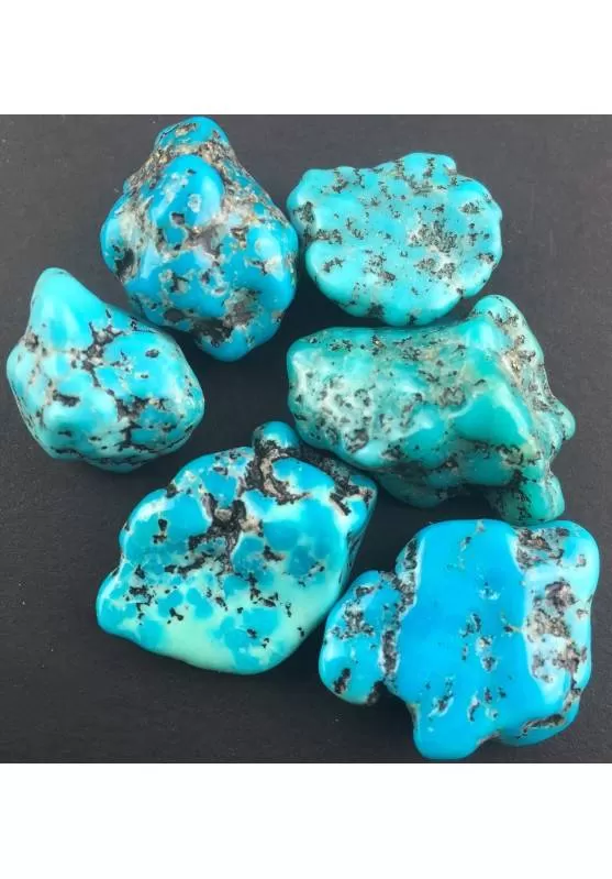 Image of Turchese Vero Originale Cristalli Cristalloterapia Natura Reiki Preziosa Colore