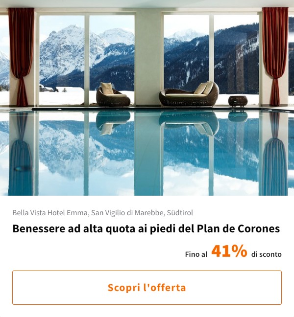 Benessere ad alta quota ai piedi del Plan de Corones