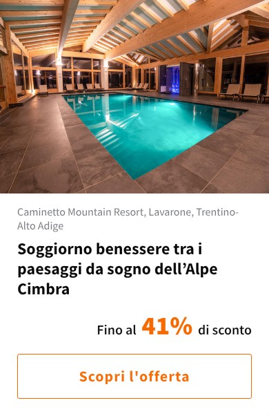 Soggiorno benessere tra i paesaggi da sogno dell%27Alpe Cimbra