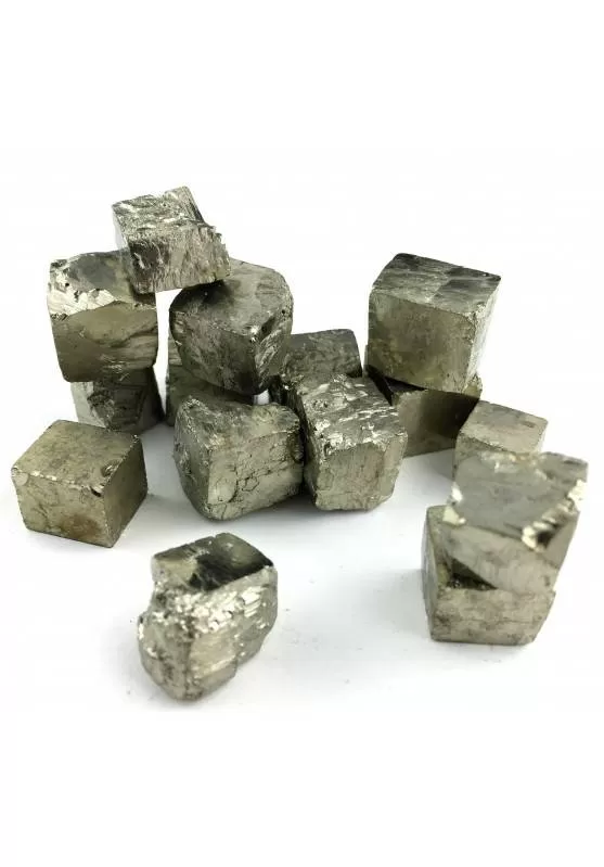 Image of PIRITE CUBICA di Navajun Grezza La Rioja da Collezione Chakra Cristalloterapia