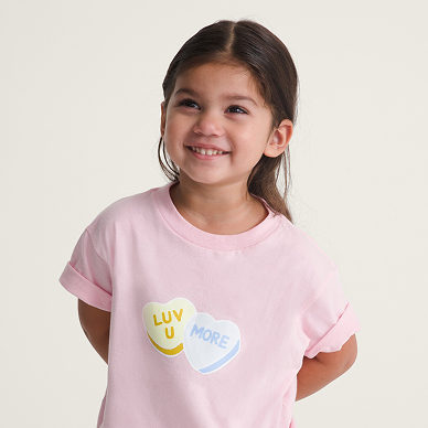 Kids Little Kids Candy Sweetheart T-Shirt