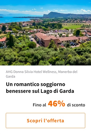 Un romantico soggiorno benessere sul Lago di Garda