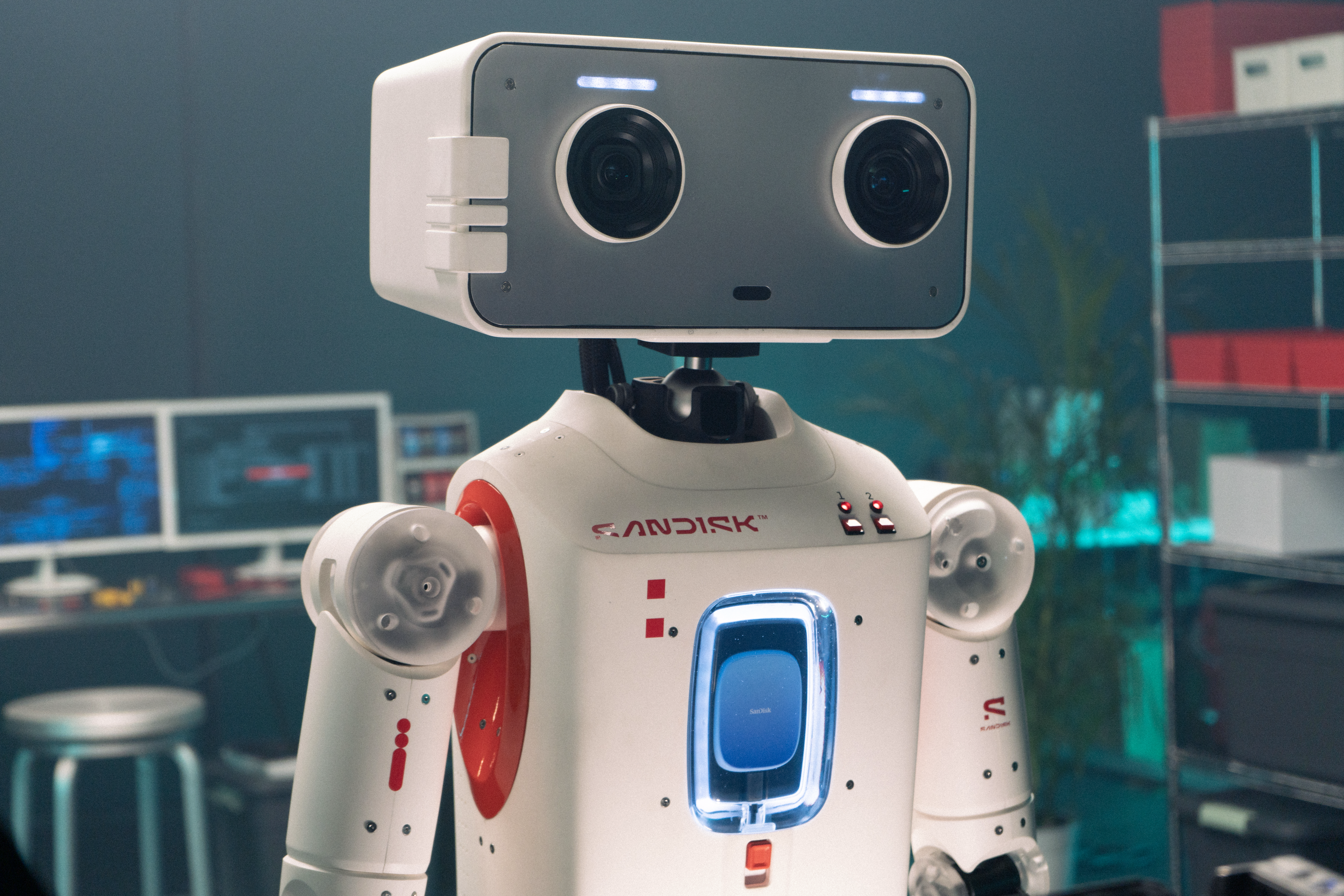 SANDISK Memory Man con SSD SanDisk Creator Phone collegato