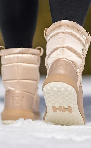 Warm footwear for her