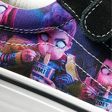 KPop Demon Hunters x Vans Little Kids Old Skool V Shoe