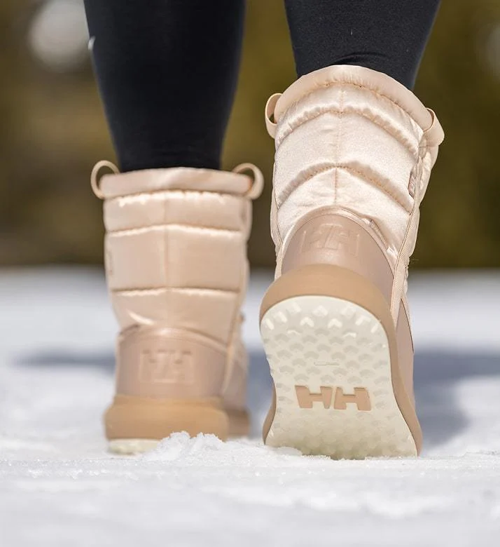 Warm footwear for her